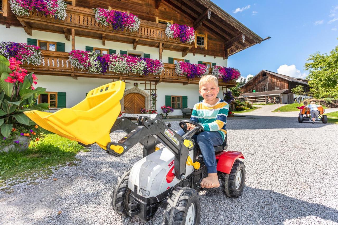 マリア・アルム・アム・シュタイナーネン・メアーBiobauernhof Stegerbauerアパートメント エクステリア 写真
